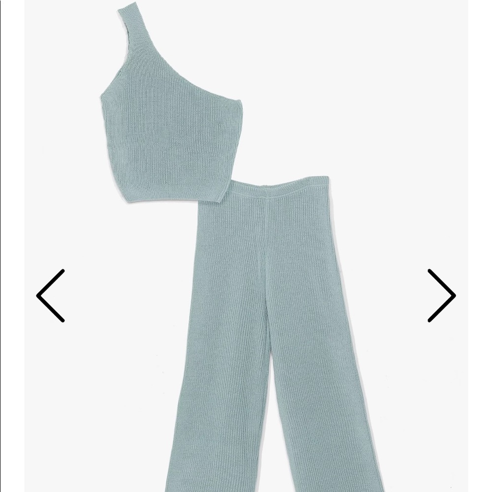 One Shoulder Loungewear Set